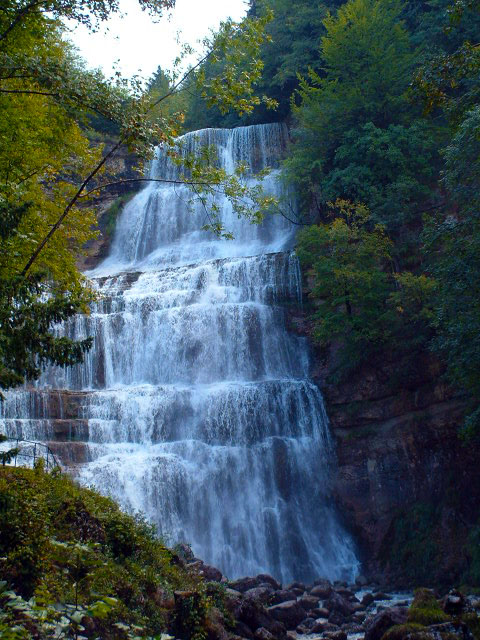 Les cascades du Hérisson